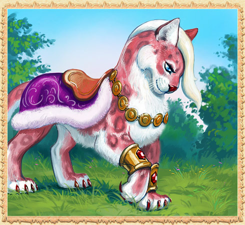 Anlagrisse - ein Reittier nur für Frauen