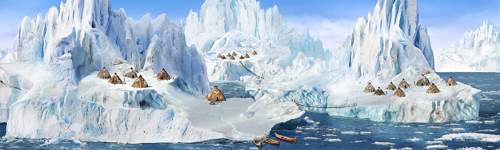 Besucht die Insel des Ewigen Frosts!